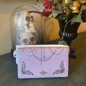 NEW SOLD OUT Coach Chelsea Champlain tattoo wallet/crossbody/clutch